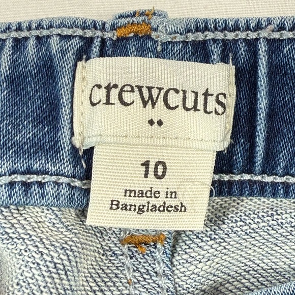 CREWCUTS J. Crew Girls' Medium Wash Cotton Blend Anywhere Skinny Jeans Size 10 - Picture 6 of 7